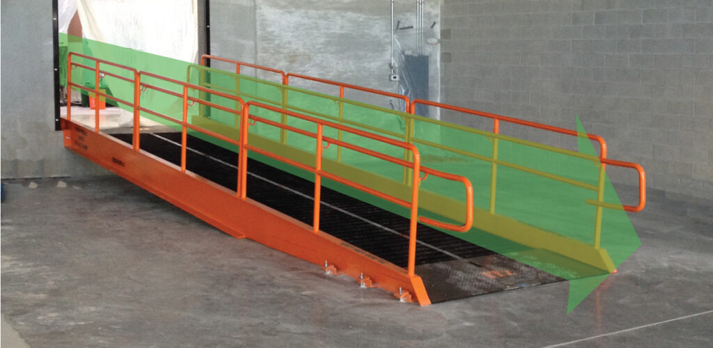 OSHA rules apply to Yard Ramps in the workplace
