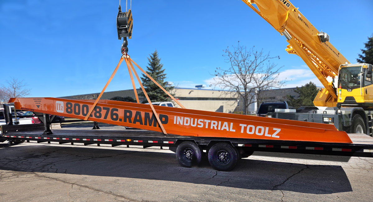 Getting Your Yard Ramp On and Off a Truck ITz INDUSTRIAL TOOLz